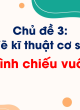 CN Thiết kế và Công nghệ - Bài 9. Hình chiếu vuông góc